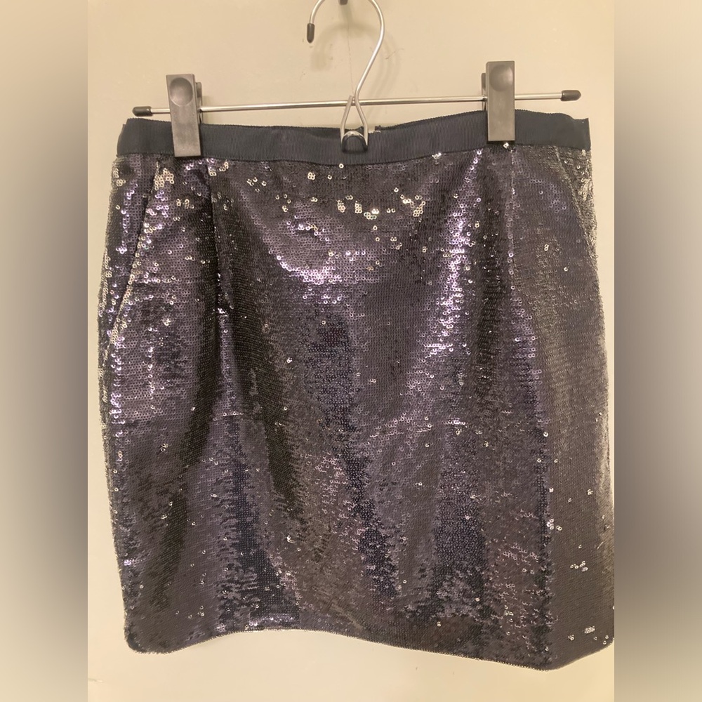 J. Crew Sequin Mini Skirt